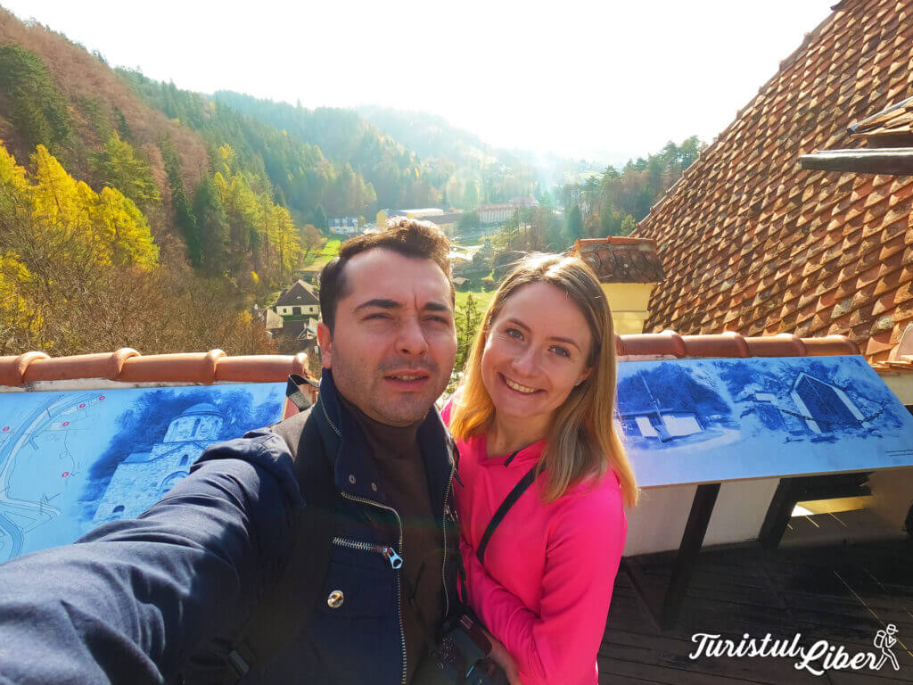 touristulliber at bran castle