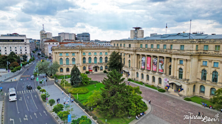 palatul regal vedere drona