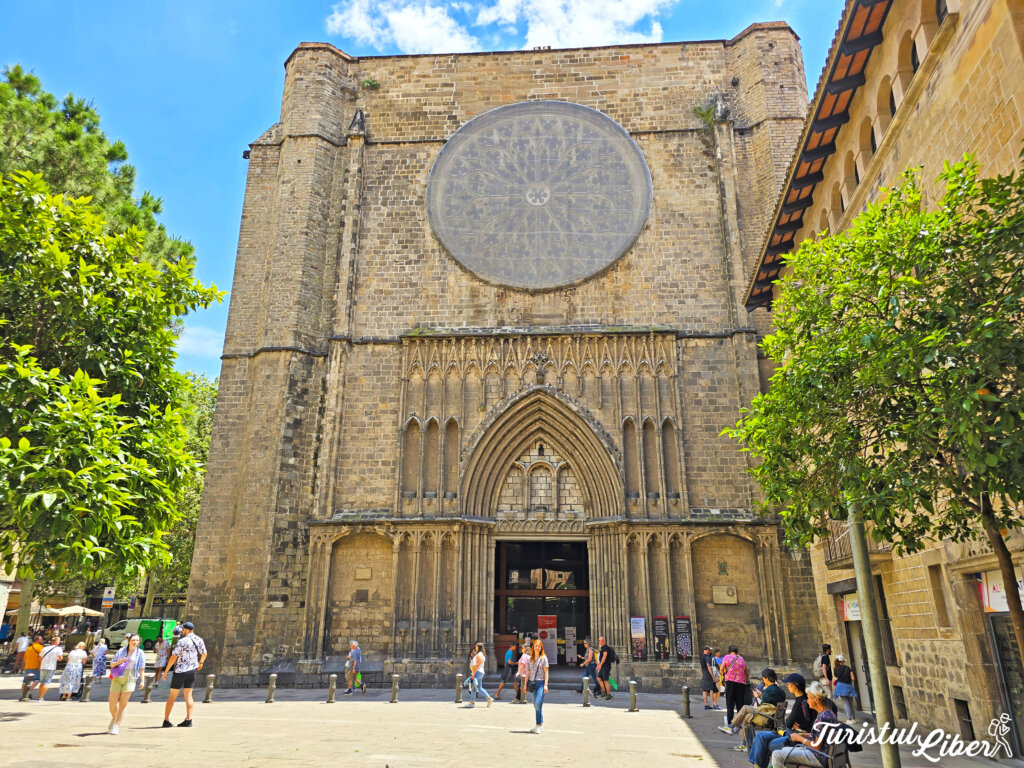 Basilica of Santa Maria del Pi barcelona