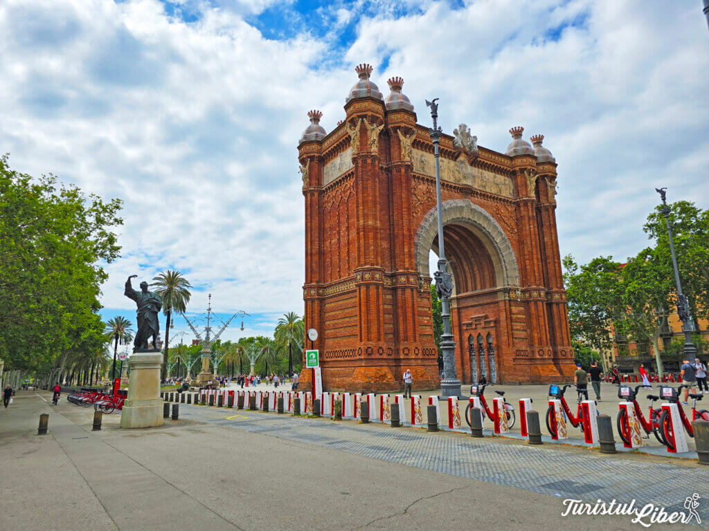 triumphal arch barcelona